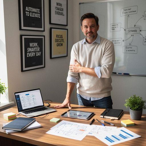 Interfață software cu setări de automatizare pentru simplificarea sarcinilor repetitive